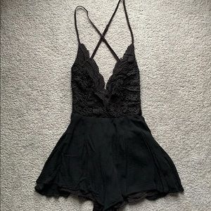 LULU’s Black romper